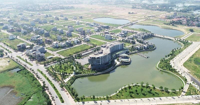 Phối cảnh tổng quan dự án Khu đô thị Nam Đầm Vạc